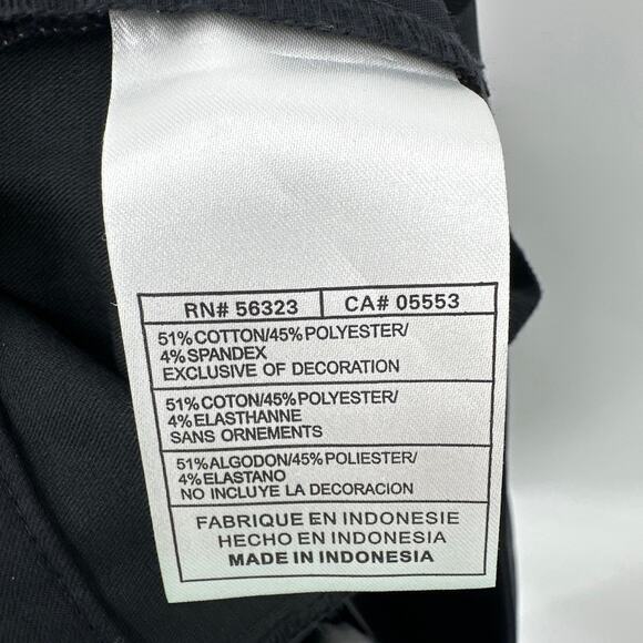 Nike Golf Fit Dry Black Cropped Pants Size 10/ Medium NWT - Picture 7 of 7